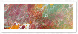 Acrylic Pouring  /  Swipe-Technik