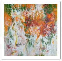 Acrylic Pouring  /  Swipe-Technik