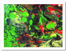 Acryl  /  Acrylic Pouring  /  Swipe-Technik