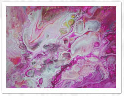 Acryl / Acrylic Pouring / Dirty Pouring-Flip-Technik