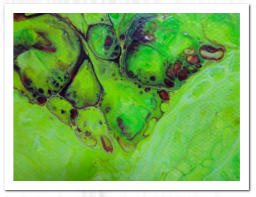 Acryl / Acrylic Pouring / Dirty Pouring-Flip-Technik