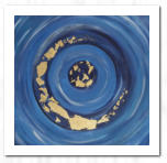 Acryl  /  Blattgold