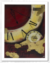 Acryl  /  Paint-Marker  /  Blattgold