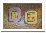 Acryl  /  Zelluphanfolie