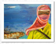 Acryl  /  Paint-Marker  /  Rosteffekt