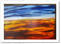 Acryl  /  Wischtechnik