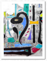 Acryl  /  Edding 55