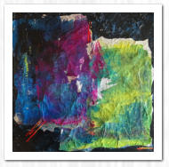 Acryl  /  Alufolie