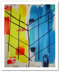Acryl  /  Edding