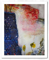 Acryl  /  Strukturpaste  /  Collagematerial
