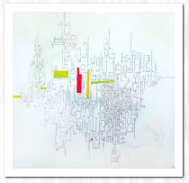 Kugelschreiber  /  Acryl