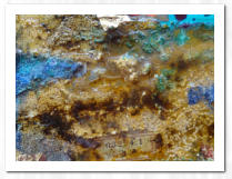 Acryl  /  Blattgold  /  Acryl-Malgel  /  Spachtelmasse grob