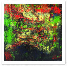 Acryl  /  Acrylic Pouring  /  Swipe-Technik