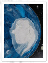 Acryl / Modellierpaste / schwarzes Gesso