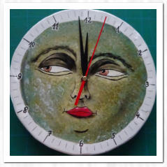Acryl / Funkuhrwerk