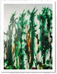 Aquarell (White Nights) / Acryl