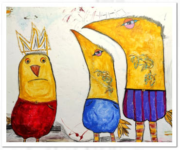 Acryl  /  Wandfarbe