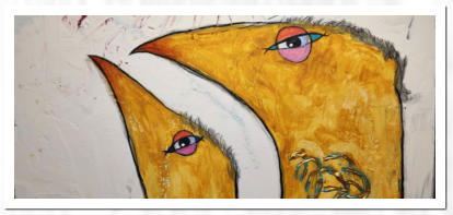 Acryl  /  Wandfarbe