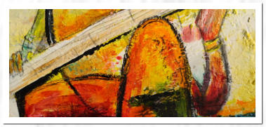 Acryl  /  Tinte  /  Krakelierlack