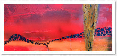 Acryl  /  Wandfarbe  /  Echtrost