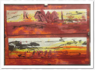 Linoldruck und Tinte